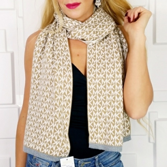Michael Kors Accessories - MICHAEL KORS SCARF Tan -PRICE FIRM